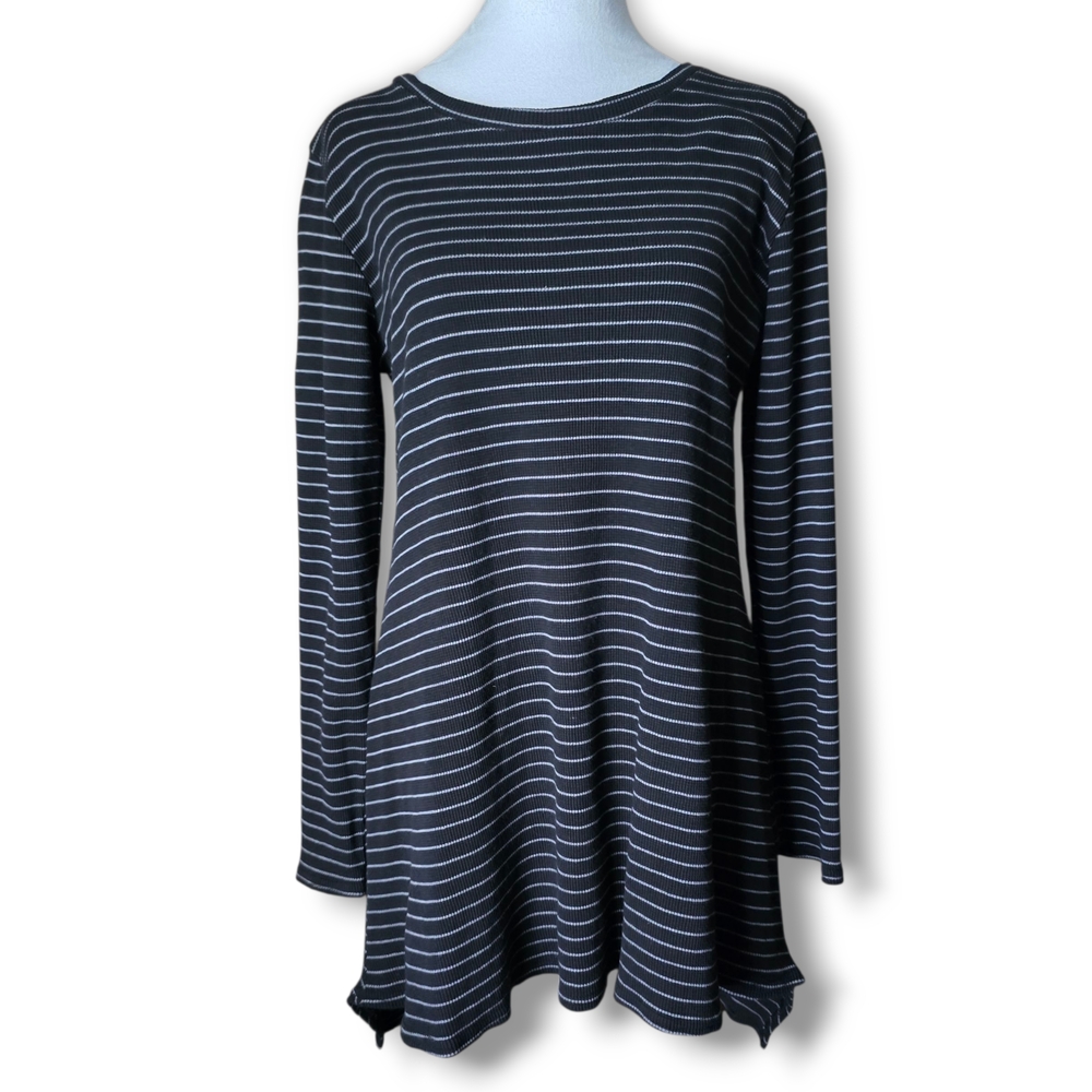 Cut Loose Striped Long Sleeve Top